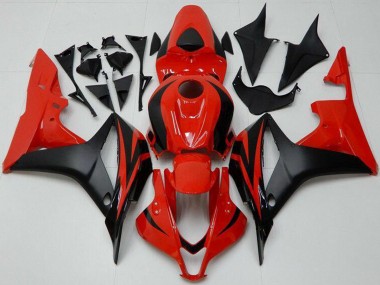 Purchase 2007-2008 Honda CBR600RR Bike Fairings - Red Matte Black Canada