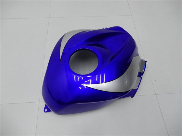 2007-2008 Honda CBR600RR Motorcycle Fairings - Silver Blue Glossy Black OEM Style Canada