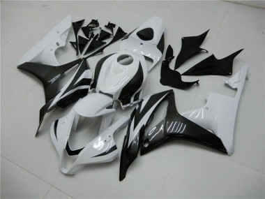 Purchase 2007-2008 Honda CBR600RR Bike Fairings - White Glossy Black Canada