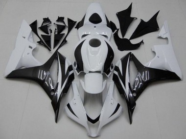Purchase 2007-2008 Honda CBR600RR Bike Fairings - White Glossy Black Canada