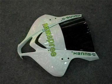 Purchase 2007-2008 Honda CBR600RR Motorcycle Fairing - White Green Glossy Black Hannspree Canada