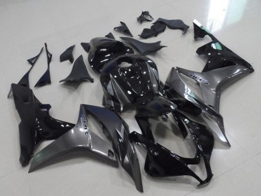 Purchase 2007-2008 Honda CBR600RR Motorcycle Fairings - Grey Glossy Black Canada