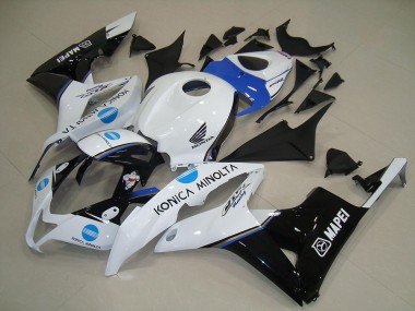 Purchase 2007-2008 Honda CBR600RR Motorcycle Fairings - White Blue Glossy Black Konica Minolta Canada