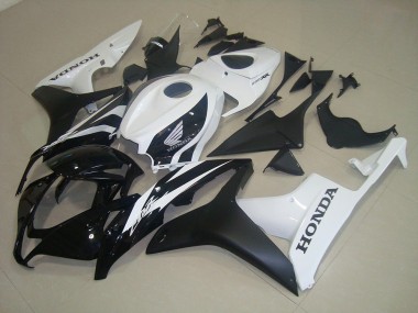 Purchase 2007-2008 Honda CBR600RR Motorcycle Fairings - White Glossy Black Matte Black Canada