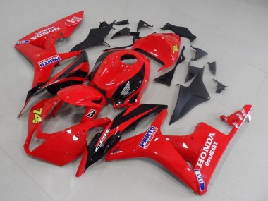 Purchase 2007-2008 Honda CBR600RR Motorcycle Fairings - Red Glossy Black Racing Unlimited Parts 74 Canada