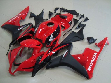 Purchase 2007-2008 Honda CBR600RR Motorcycle Fairings - Red Matte Black OEM Style Canada