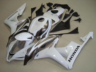 Purchase 2007-2008 Honda CBR600RR Motorcycle Fairings - White Silver Canada