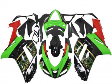 Purchase 2007-2008 Kawasaki ZX6R Motorcycle Fairing - Green Black Canada