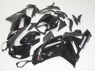 Purchase 2007-2008 Kawasaki ZX6R Motorcycle Fairings - Glossy Black Canada
