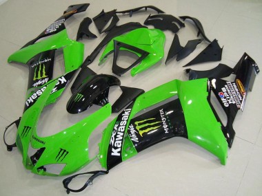 Purchase 2007-2008 Kawasaki ZX6R Motorcycle Fairings - Monster Green Canada