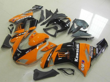 Purchase 2007-2008 Kawasaki ZX6R Motorcycle Fairings - Orange Monster Canada