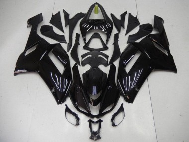 Purchase 2007-2008 Kawasaki ZX6R Abs Motorcycle Fairing - Glossy Black Canada