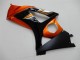 2007-2008 Suzuki GSXR 1000 Motorcycle Fairing - Orange Black Canada