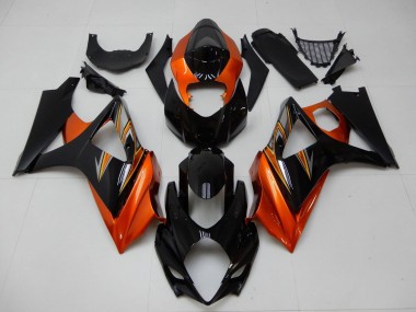 Purchase 2007-2008 Suzuki GSXR 1000 Motorcycle Fairing - Orange Black Canada
