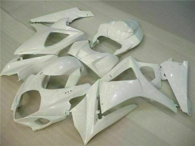 Purchase 2007-2008 Suzuki GSXR 1000 Motorcycle Fairings - White Canada