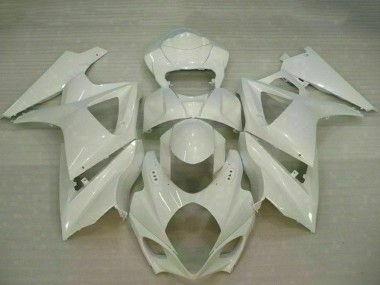 Purchase 2007-2008 Suzuki GSXR 1000 Motorcycle Fairings - White Canada
