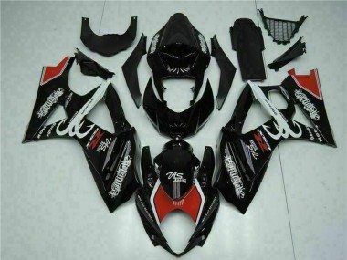 Purchase 2007-2008 Suzuki GSXR 1000 Motorcycle Fairings - Glossy Black Red White Canada