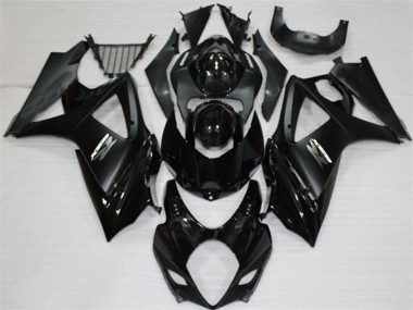 Purchase 2007-2008 Suzuki GSXR 1000 Motorcycle Fairings - Glossy Black Matte Black White Canada