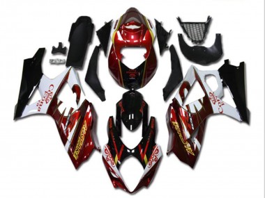 Purchase 2007-2008 Suzuki GSXR 1000 Motorcycle Fairings - Red White Black Corona Canada