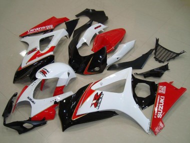 Purchase 2007-2008 Suzuki GSXR 1000 Motorcycle Fairing Kits - White Red Black Canada