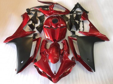 Purchase 2007-2008 Yamaha YZF R1 Motorcycle Fairings - Red Matte Black Canada