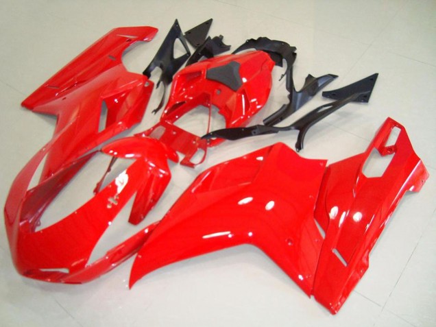 2007-2014 Ducati 848 1098 1198 Motorcycle Fairings - Red Canada