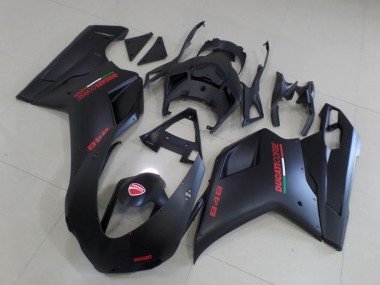 Purchase 2007-2014 Ducati 848 Motorcycle Fairings - Matte Black Red Canada