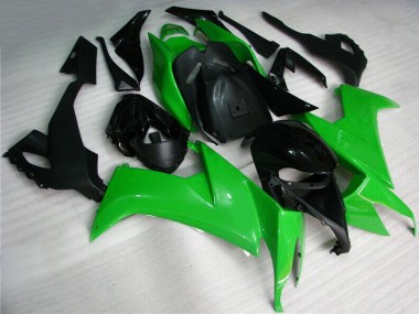 Purchase 2008-2010 Kawasaki ZX10R Motorcycle Fairing Kits - Green Black Canada