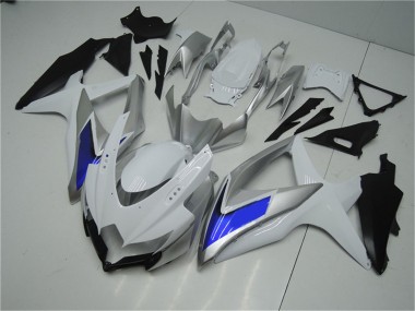 Purchase 2008-2010 Suzuki GSXR 600/750 Motorcycle Fairings - Silver White Blue Black Canada