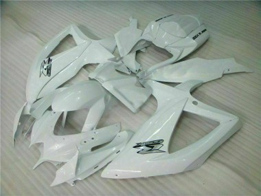 Purchase 2008-2010 Suzuki GSXR 600/750 Motorcycle Fairings - White Canada