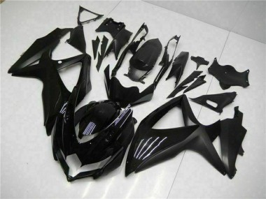 Purchase 2008-2010 Suzuki GSXR 600/750 Motorcycle Fairings - Glossy Black Matte Black Canada