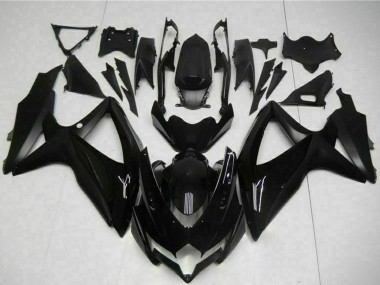 Purchase 2008-2010 Suzuki GSXR 600/750 Motorcycle Fairings - Glossy Black Matte Black Canada