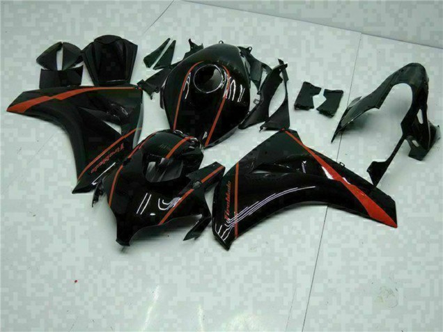 2008-2011 Honda CBR1000RR Motorcycle Fairings - Glossy Black Red Canada