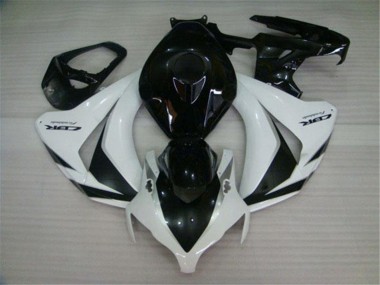 Purchase 2008-2011 Honda CBR1000RR Motorcycle Fairings Kits - White Glossy Black Canada