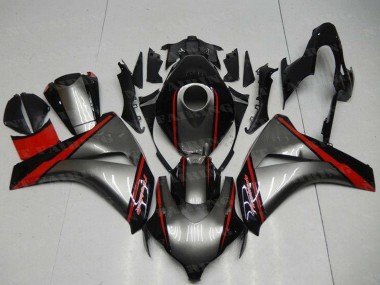 Purchase 2008-2011 Honda CBR1000RR Motorcycle Fairing - Grey Red Glossy Black Canada