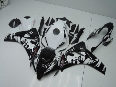 Purchase 2008-2011 Honda CBR1000RR Abs Fairings - White Glossy Black Canada