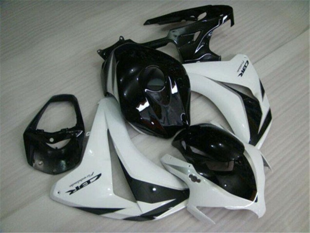 2008-2011 Honda CBR1000RR Bike Fairings - White Glossy Black Canada