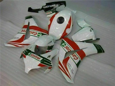 Purchase 2008-2011 Honda CBR1000RR Motorcycle Fairings - White Red Green Castrol Canada