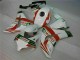 2008-2011 Honda CBR1000RR Motorcycle Fairings - White Red Green Castrol Canada