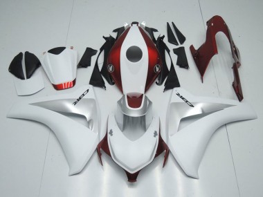 Purchase 2008-2011 Honda CBR1000RR Motorcycle Fairings - White Silver Candy Red Canada