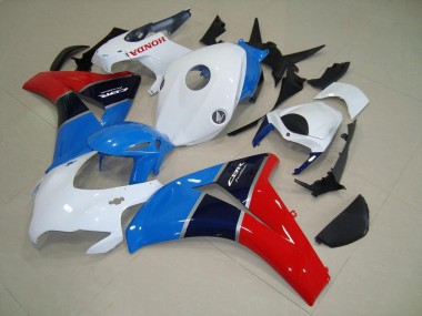Purchase 2008-2011 Honda CBR1000RR Motorcycle Fairings - White Light Blue Red Glossy Black Canada