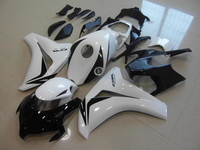 2008-2011 Honda CBR1000RR Motorcycle Fairing Kits - White Glossy Black Canada