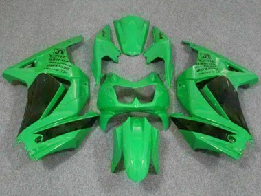 Purchase 2008-2012 Kawasaki EX250 Motorcycle Fairings - Green Black Canada