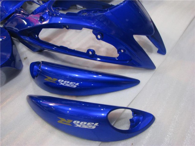 2008-2020 Suzuki GSXR 1300 Hayabusa Motorcycle Fairings - White Blue Canada