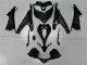 2009-2011 Kawasaki EX650 Motorcycle Fairings - Matte Black Red Stripe Canada