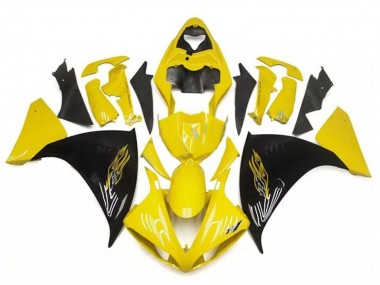 Purchase 2009-2011 Yamaha YZF R1 Motorcycle Fairings - Yellow Black Canada