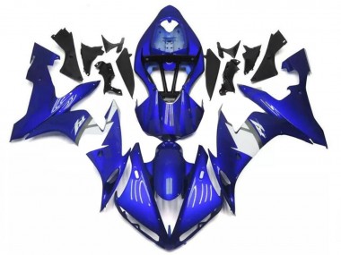 Purchase 2009-2011 Yamaha YZF R1 Motorcycle Fairings - Blue White Canada