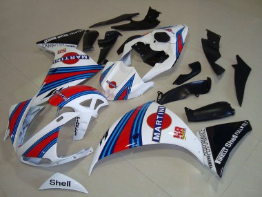 Purchase 2009-2011 Yamaha YZF R1 Motorcycle Fairings - White Blue Red Black Martini Canada