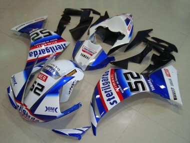 Purchase 2009-2011 Yamaha YZF R1 Motorcycle Fairings - White Blue Red Black Sterilgarda Canada
