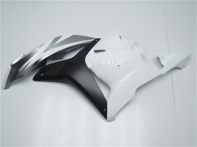2009-2012 Honda CBR600RR Motorcycle Fairing - White Grey Matte Black Canada